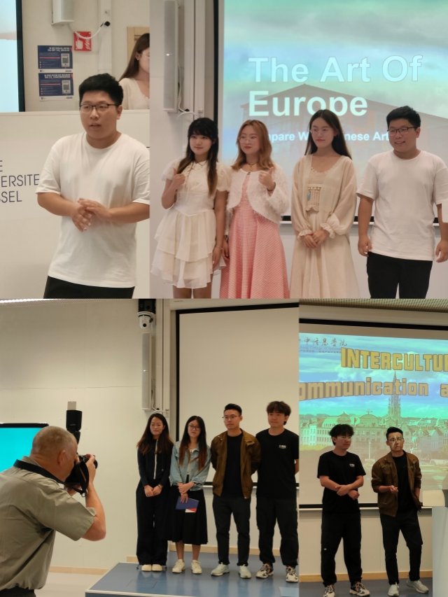 【国际交流|看世界·向未来】青春激荡 智慧绽放——记阿信VUB游学团讲演比赛